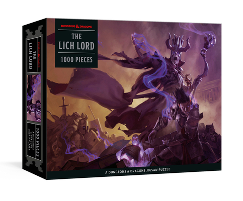 The Lich Lord Puzzle: A Dungeons & Dragons Jigsaw Puzzle: Jigsaw Puzzles for Adults By Official Dungeons & Dragons Licensed Cover Image