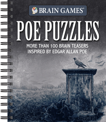 Brain Games - Poe Puzzles: More Than 100 Brain Teasers Inspired by Edgar Allan Poe Cover Image