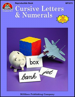 Cursive Letters & Numerals By Milliken Publishing Cover Image