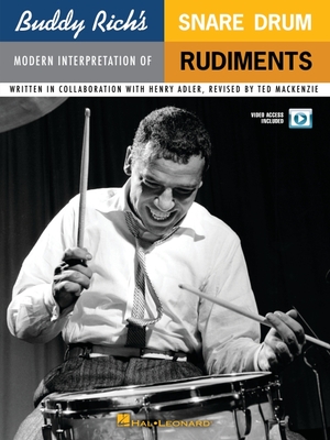 Buddy Rich's Modern Interpretation of Snare Drum Rudiments: Book/Online Video [With DVD] Cover Image