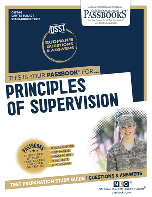 Principles of Supervision (DAN-66): Passbooks Study Guide (Dantes Subject Standardized Tests #66) By National Learning Corporation Cover Image