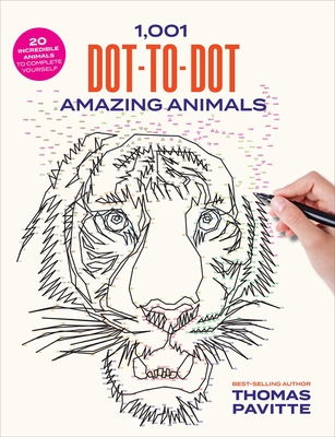 1,001 Dot-to-Dot Amazing Animals Cover Image