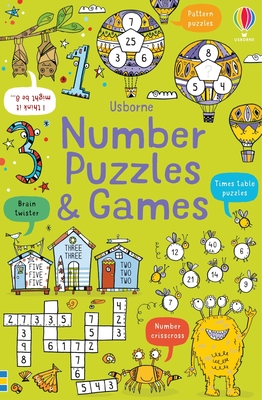 Number Puzzles and Games (Puzzles, Crosswords and Wordsearches) By Phillip Clarke, Pope Twins (Illustrator) Cover Image