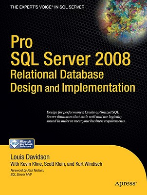 Pro SQL Server 2008 Relational Database Design and Implementation (Expert's Voice in SQL Server) Cover Image
