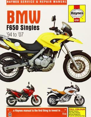 Cover for BMW F650 Singles, '94-'07 (Haynes Powersport)