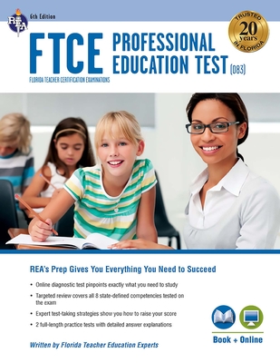 FTCE Professional Ed (083) Book + Online (Ftce Teacher Certification Test Prep) Cover Image