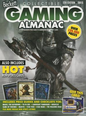 Beckett 2015 Gaming Almanac 5th Edition Cover Image