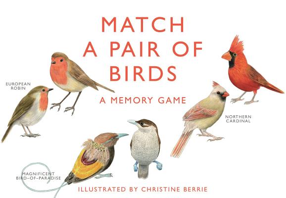 Match a Pair of Birds: A Memory Game By Christine Berrie (Illustrator) Cover Image