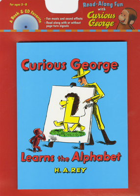 Curious George Learns the Alphabet Book & CD Cover Image