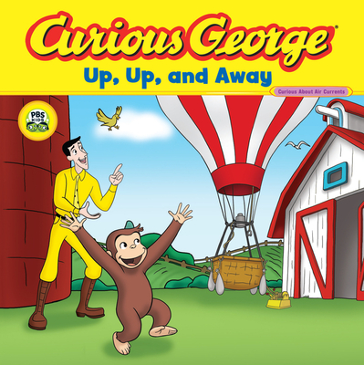 Curious George Up, Up, and Away (CGTV 8x8) Cover Image