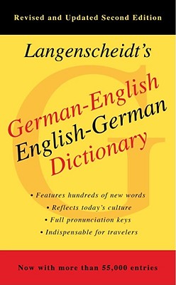 German-English Dictionary, Second Edition By Editorial Staff Langenscheidt Cover Image