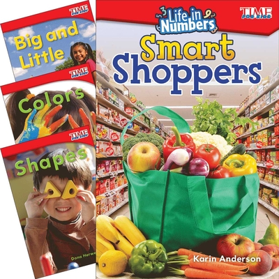 Time for Kids Math Grade 1: 4-Book Set (Time for Kids (Teacher Created Materials)) By Teacher Created Materials Cover Image