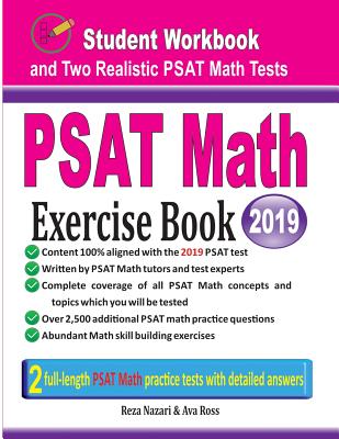 PSAT Math Exercise Book: Student Workbook and Two Realistic PSAT Math Tests Cover Image