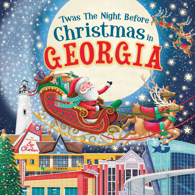'Twas the Night Before Christmas in Georgia By Jo Parry (Illustrator) Cover Image