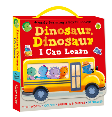 Dinosaur, Dinosaur I Can Learn: First Words, Colors, Numbers and Shapes, Opposites By Villetta Craven, Sanja Rescek (Illustrator) Cover Image