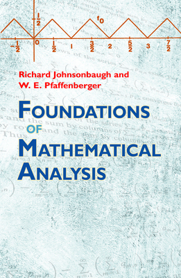 Foundations of Mathematical Analysis (Dover Books on Mathematics) Cover Image