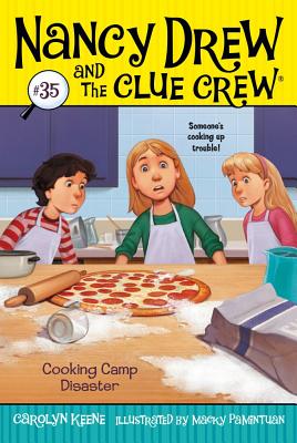 Cooking Camp Disaster (Nancy Drew and the Clue Crew #35) By Carolyn Keene, Macky Pamintuan (Illustrator) Cover Image