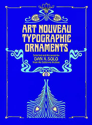 Art Nouveau Typographic Ornaments (Dover Pictorial Archive) Cover Image