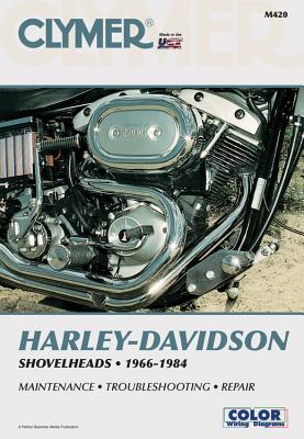 Clymer Harley-Davidson Shovelheads 66-84: Service, Repair, Maintenance Cover Image