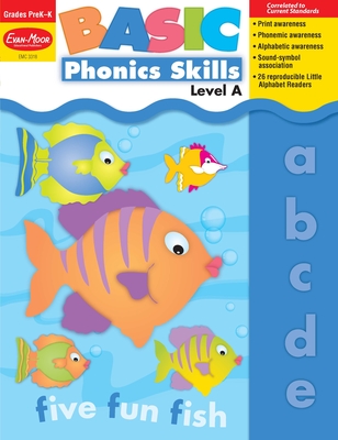 Basic Phonics Skills: Level A By Evan-Moor Corporation Cover Image