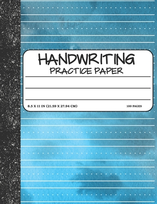 WRITING PAPER FOR KIDS: Writing Paper with lines for kids: Handwriting Book  | Practise Paper for kids with Dotted Lined | 120 pages 8.5x11