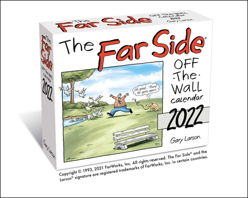 The Far SideÂ® 2022 Off-The-Wall Calendar Cover Image