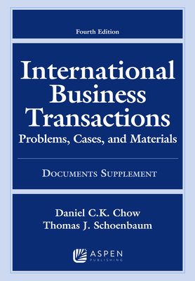 International Business Transactions: Problems, Cases, and Materials, Fourth Edition, Documents Supplement (Supplements) Cover Image