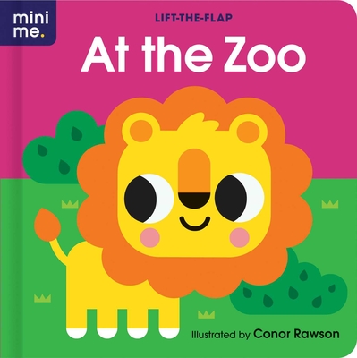 At the Zoo: Lift-the-Flap Book: Lift-the-Flap Board Book (Mini Me) Cover Image