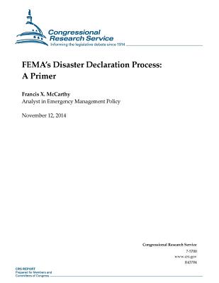 FEMA's Disaster Declaration Process: A Primer Cover Image