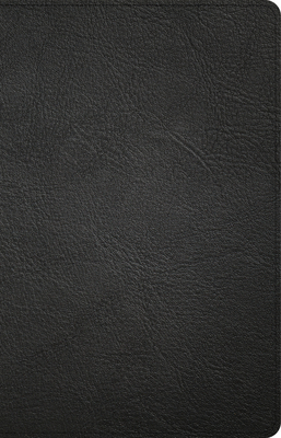 NASB Large Print Personal Size Reference Bible, Black Genuine Leather, Indexed Cover Image