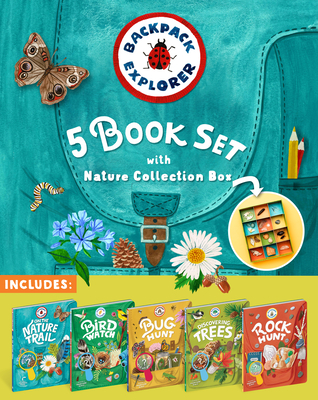 Backpack Explorer 5-Book Set with Nature Collection Box By Editors of Storey Publishing Cover Image