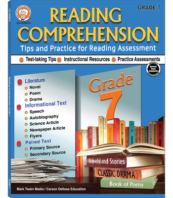Reading Comprehension, Grade 7 By Schyrlet Cameron, Suzanne Myers Cover Image