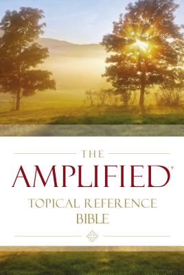 Amplified Topical Reference Bible, Hardcover By Zondervan Cover Image