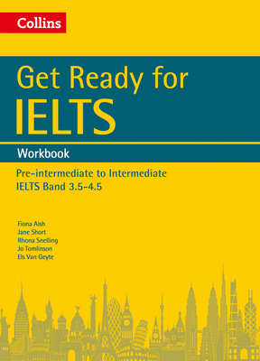 Collins English for IELTS – Get Ready for IELTS: Workbook: IELTS 4+ (A2+) Cover Image