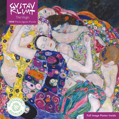 Adult Sustainable Jigsaw Puzzle Gustav Klimt: The Virgin: 1000-pieces. Ethical, Sustainable, Earth-friendly (1000-piece Sustainable Jigsaws)