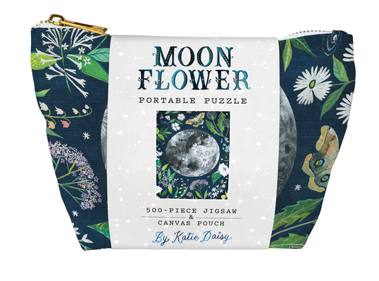 Moonflower Portable Puzzle By Katie Daisy (By (artist)) Cover Image