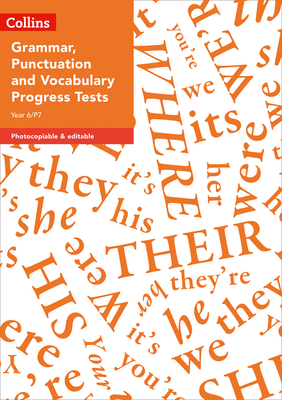 Year 6/P7 Grammar, Punctuation and Vocabulary Progress Tests Cover Image