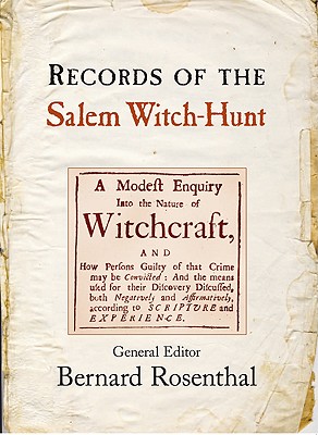 Records of the Salem Witch-Hunt Cover Image