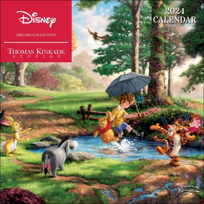 Disney Dreams Collection by Thomas Kinkade Studios: 2024 Mini Wall Calendar By Thomas Kinkade, Thomas Kinkade Studios Cover Image