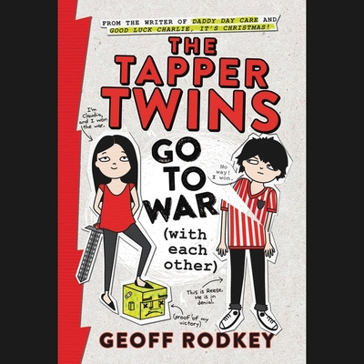 The Tapper Twins Go to War (with Each Other) Lib/E By Geoff Rodkey, A. Full Cast (Read by) Cover Image