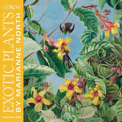 Kew Gardens: Marianne North Wall Calendar 2023 (Art Calendar) By Flame Tree Studio (Created by) Cover Image