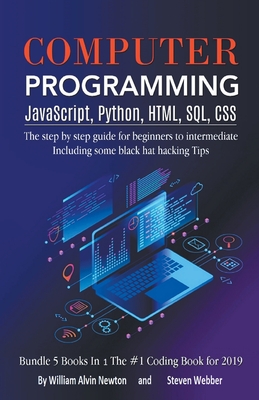 Computer Programming JavaScript, Python, HTML, SQL, CSS Cover Image
