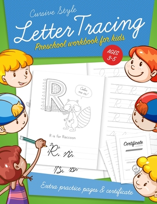 Letter Tracing Preschool workbook for kids ages 3-5: Learn to write activity workbooks, abc alphabet writing paper lines. Kindergarten preschoolers ha Cover Image