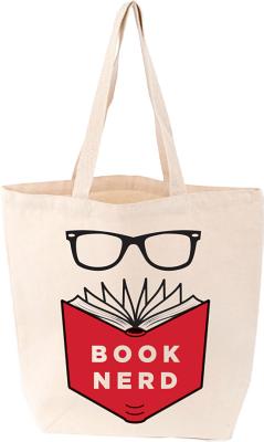 Book Nerd Tote (Lovelit) By Gibbs Smith Publishers (Manufactured by) Cover Image