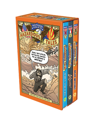 Nathan Hale's Hazardous Tales Third 3-Book Box Set Cover Image