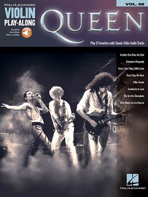Queen Violin Play-Along Volume 68 Book/Online Audio Cover Image