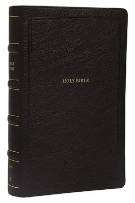Nkjv, Reference Bible, Personal Size Large Print, Leathersoft, Black, Thumb Indexed, Red Letter Edition, Comfort Print: Holy Bible, New King James Ver cover