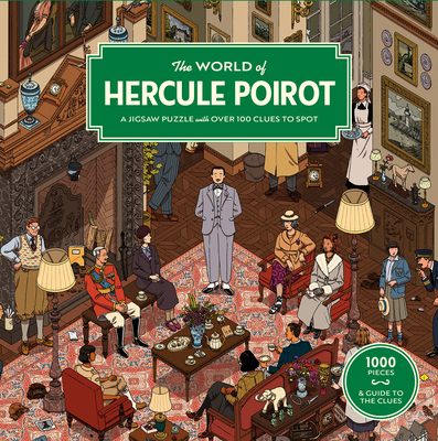 The World of Hercule Poirot 1000 Piece Puzzle: A 1000-piece Jigsaw Puzzle Cover Image