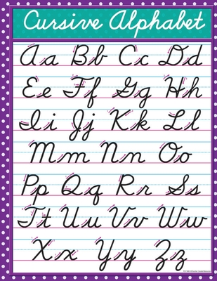 Cursive Alphabet: Cursive Handwriting Workbook for Kids and teen: Beginning Cursive helps children learn the basics of cursive writing i By Mike Stewart Cover Image