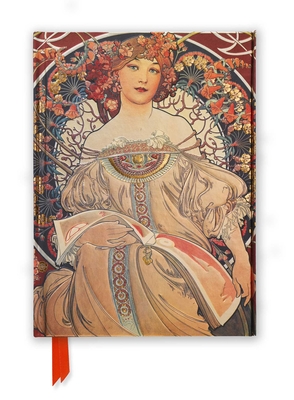 Mucha: Reverie (Foiled Journal) (Flame Tree Notebooks #16) By Flame Tree Studio (Created by) Cover Image